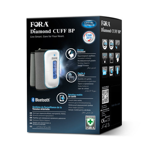 FORA Diamond CUFF – smart wireless blood pressure monitor